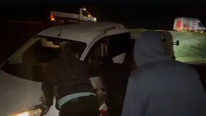 Kars'ta kaza : Sarıkamış'ta iki araç çarpıştı