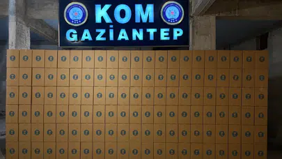 Gaziantep'te kaçakçılık operasyonu : 5 şüpheli gözaltında