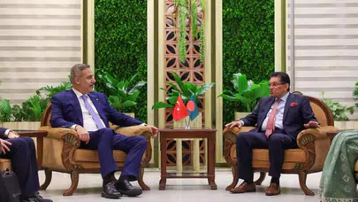 Bakan Fidan, Bangladeşli mevkidaşı Rahman ile görüştü