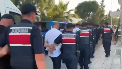 Aydın'da gerçekleştirilen uyuşturucu operasyonunda 89 şüpheliye eş zamanlı baskın