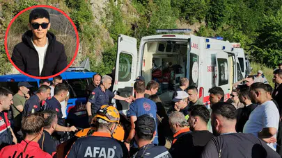 Zonguldak'ta şelaleye giren 21 yaşındaki genç boğuldu