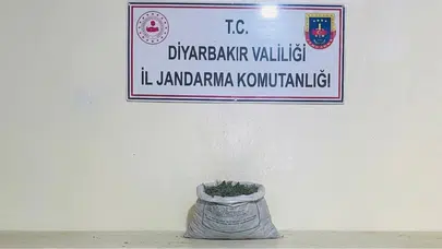 Diyarbakır'da uyuşturucu operasyonu : 19 kilo esrar ele geçirildi