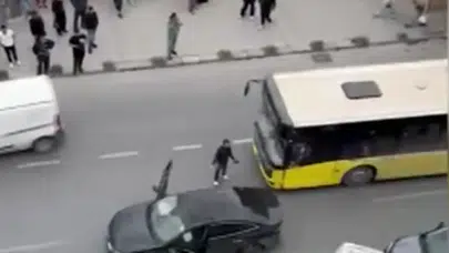Arnavutköy'de feci kaza : Sürücü sinir krizi geçirdi