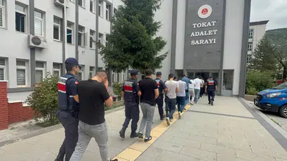 Tokat genelinde uyuşturucu operasyonunda 36 şüpheli adliyede