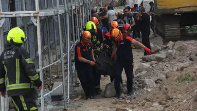 Kayseri'de üzerine bahçe duvarı düşen işçi öldü