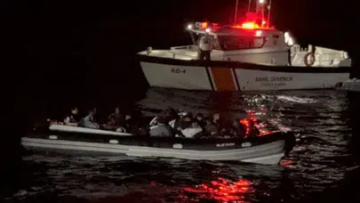 Aydın'da 4'ü çocuk 32 düzensiz göçmen yakalandı