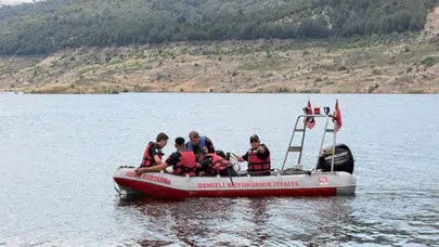 Denizli'de balık avlamak için göle giren amatör dalgıçın cansız bedeni bulundu