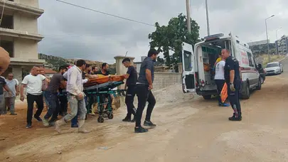 Antalya'da asansör boşluğuna düşen adam yaralandı