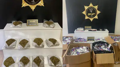 Balıkesir'de 235 bin uyuşturucu hap ele geçirildi