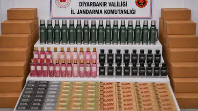 Diyarbakır'da kaçakçılık operasyonunda çok sayıda ürün ele geçirildi