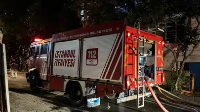 Gaziosmanpaşa'da gecekondu yangını : Maddi hasar oluştu