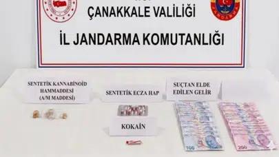 Çanakkale'de uyuşturucu operasyonunda 3 şüpheli tutuklandı