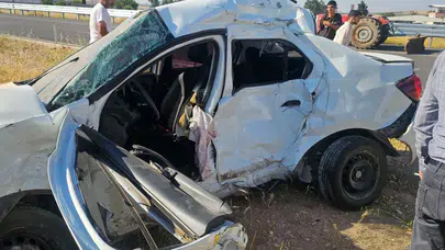Gaziantep'te YKS yolunda kaza: Sınava giden 2 öğrenci yaralandı