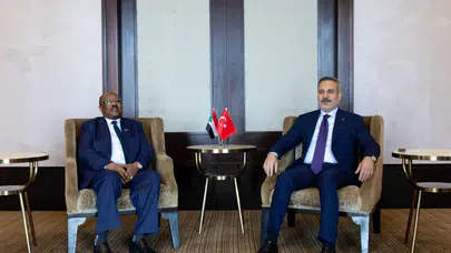 Bakan Fidan, Sudanlı mevkidaşı Salem ile görüştü