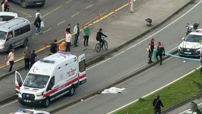 Rize'de kamyonetin çarptığı 33 yaşındaki kadın öldü