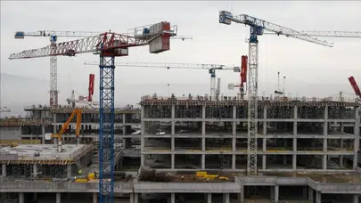 İnşaat üretim Endeksi yıllık yüzde 2,1 arttı