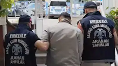 Kırıkkale'de 10 yıl hapis cezası bulunan yabancı uyruklu firari yakalandı