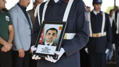 Şırnak'ta hayatını kaybeden uzman çavuş, memleketi Hatay'da defnedildi