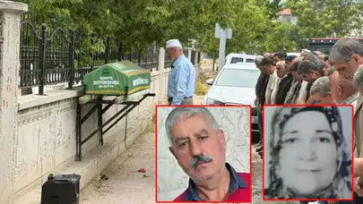 Konya'da boşanma aşamasındaki eşinin vurduğu 3 çocuk annesi Yüksel Sarıkaya toprağa verildi