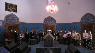 Sultan Çelebi Mehmed, vefatının 605. yılında kabri başında anıldı