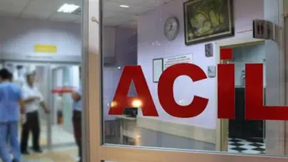 Kütahya'da inşaat iskelesi çöktü