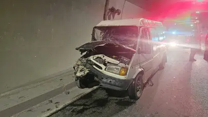 Bilecik'te tünelde kaza : 1'ağır 3 kişi yaralandı