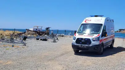 Didim'de denizde aniden rahatsızlanan kadın hayatını kaybetti