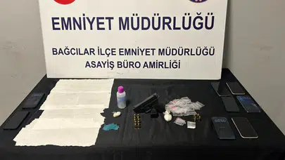Bağcılar'da uyuşturucu operasyonu : 6 yakalama