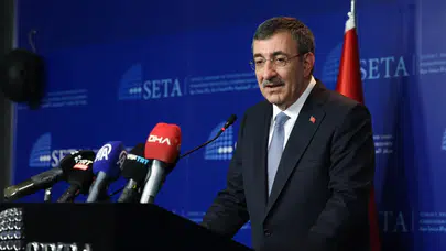 Cumhurbaşkanı Yardımcısı Yılmaz, '10'uncu yılında 15 Temmuz' sempozyumunda