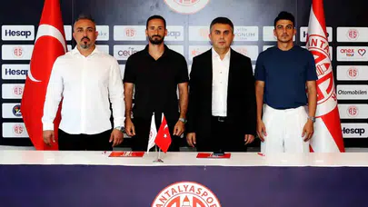 Antalyaspor, Soner Dikmen ve Erdoğan Yeşilyurt ile yeni sözleşme imzaladı