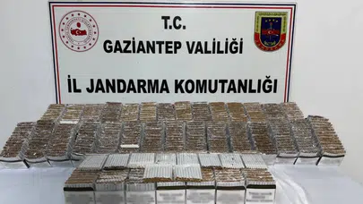 Gaziantep'te kaçakçılık operasyonunda 3 kişi yakalandı