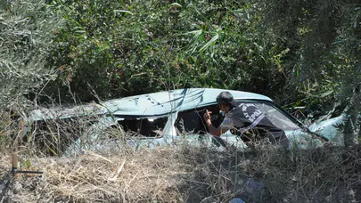 Manisa'da kayıp olarak aranan yaşlı adamın otomobiliyle kanala uçtuğu ortaya çıktı