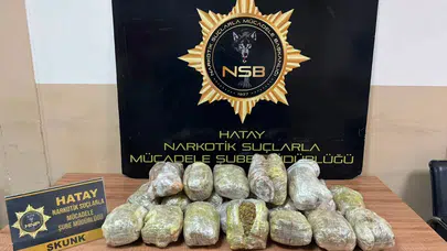 Hatay'da uyuşturucu operasyonunda 4 kişi tutuklandı