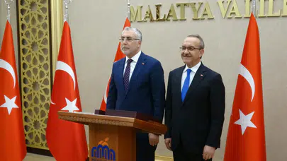 Bakan Işıkhan, Malatya Valiliği'nde