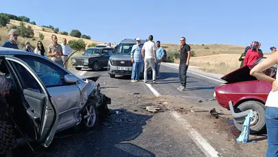 Kayseri Felahiye'de feci kaza : 1 ölü, 6 yaralı