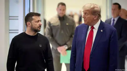 Ukrayna Devlet Başkanı Zelensky, Trump ile görüştü