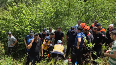 Konya Akşehir'de üç gündür kayıp olan kadın ormanlık alanda sağ bulundu