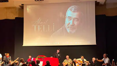 Şair Ahmet Telli son yolculuğuna uğurlandı