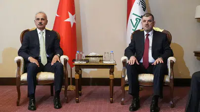 Bakan Uraloğlu Bağdat'ta Iraklı mevkidaşıyla bir araya geldi