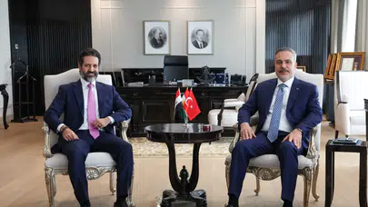 Bakan Fidan, IKBY Başbakan Yardımcısı Talabani ile görüştü