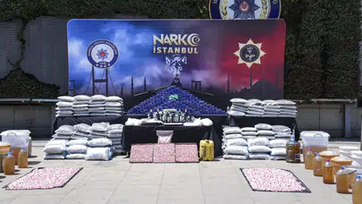 İstanbul merkezli dev operasyon : 1 ton uyuşturucu ele geçirildi