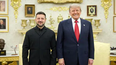 Trump ile Zelensky Beyaz Saray'da görüştü