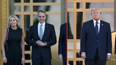 Trump ve Yunanistan Başbakanı Miçotakis'in 'mehter marşına' tepkileri gündem oldu