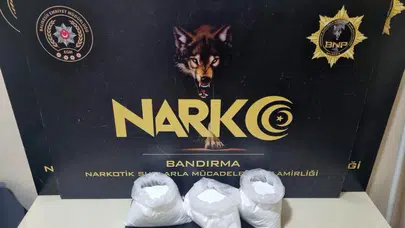 Bandırma'da uyuşturucu satıcılarına operasyon : 6 şüpheli tutuklandı