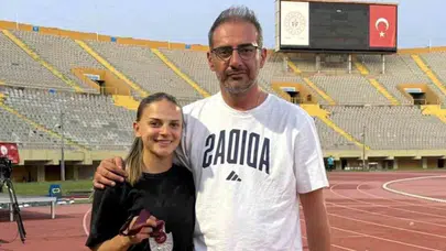 Bilecikli sporcu Nur Arı, Türkiye ikincisi oldu