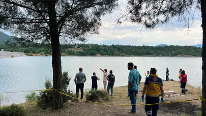 Burdur'da Onaç Barajı'na giren genç kayboldu