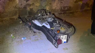 Konya'da otomobil ile motosiklet çarpıştı : 2 yaralı