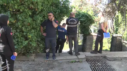 Üsküdar'da feci kaza : Kontrolden çıkan forklift bahçeye uçtu, sürücü öldü