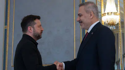 Bakan Fidan, Ukrayna Devlet Başkanı Zelensky ile görüştü