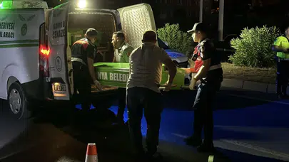 Antalya'da karşıya geçmeye çalışan adam, yolcu otobüsünün altında can verdi